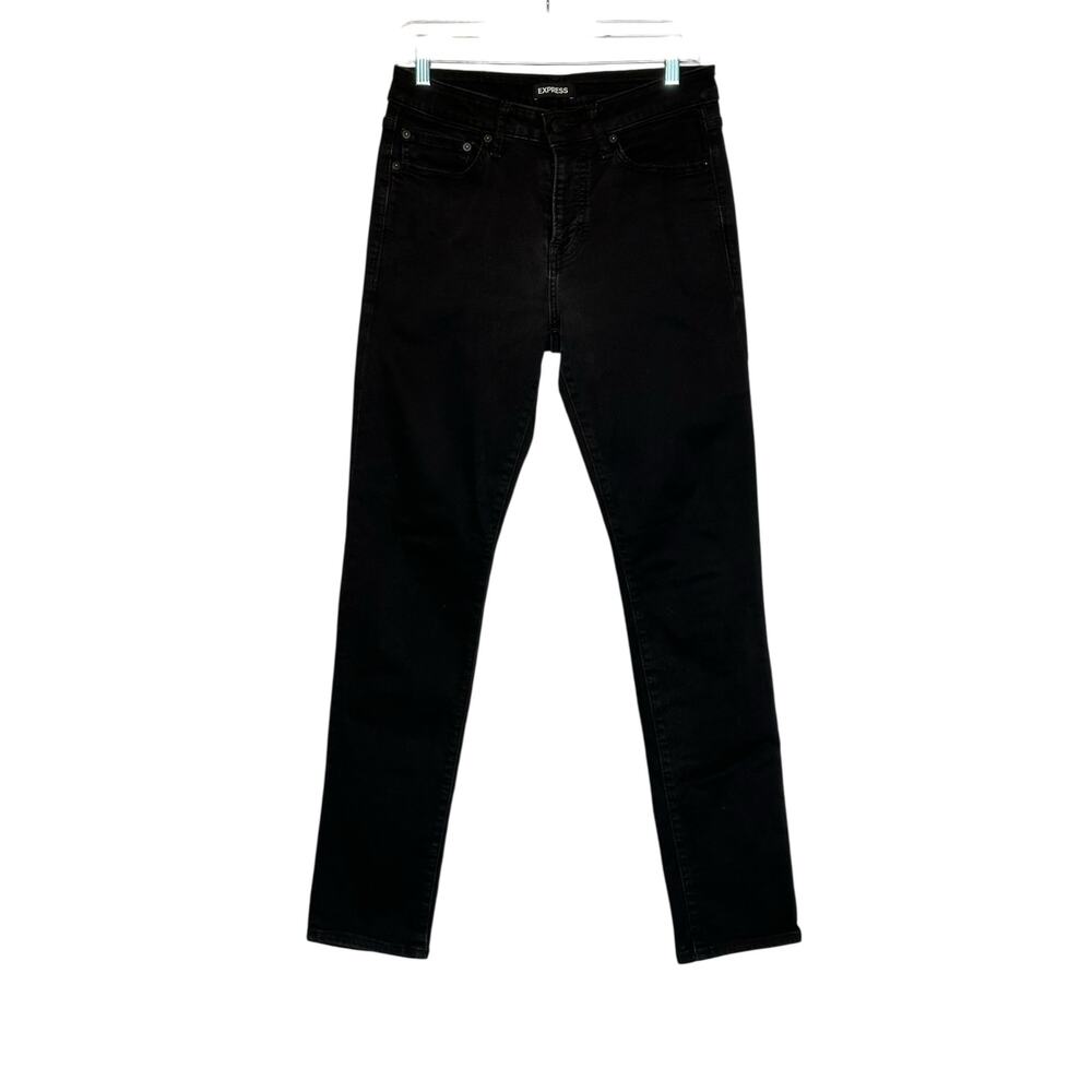 Express men black slim fit jeans size 29 - Picture 7 of 8